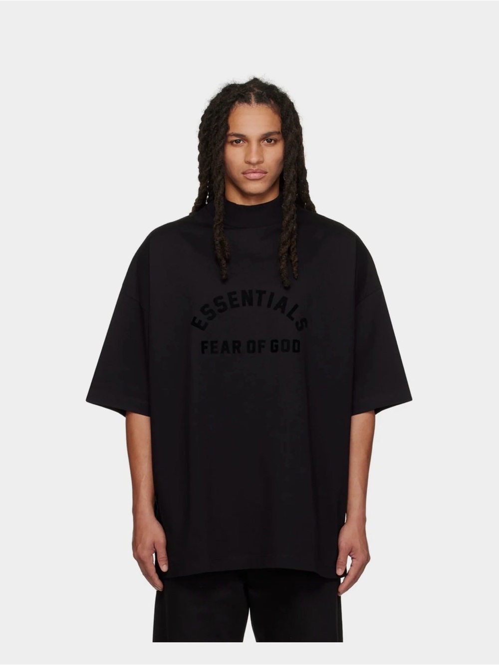 Fear of God Essentials Tee 'Jet Black'